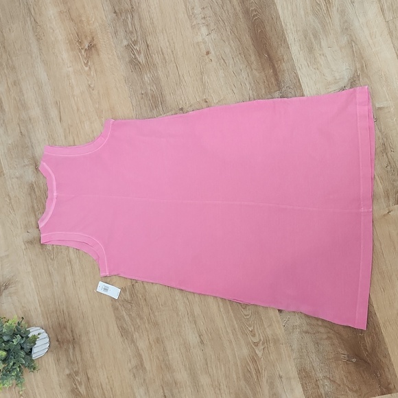 Old Navy Pink Tank Top Dress with Pockets NWT - Picture 2 of 4